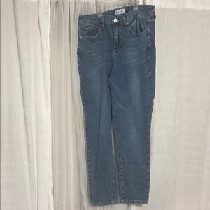 Nicole Miller Blue Straight Leg Jeans Classic Denim
